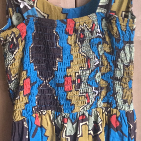 Anthropologie | Cotton/Silk Summer Dress - Picture 6 of 7